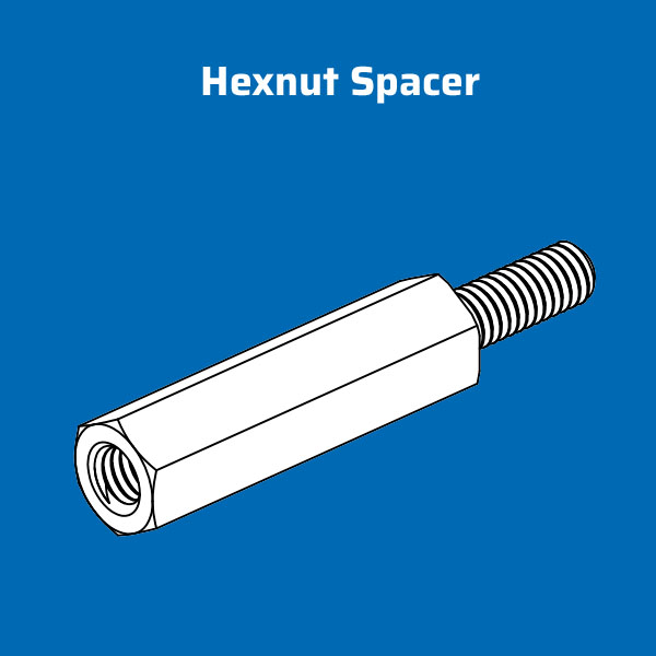 spacer bolt, threaded block, spacer sleeve, spacer sleeve, spacer bolt, spacer ring, spacer, spacer bush, solder nut, solder bush, spacer, spacer bolt, solderable, board holder, board stacker