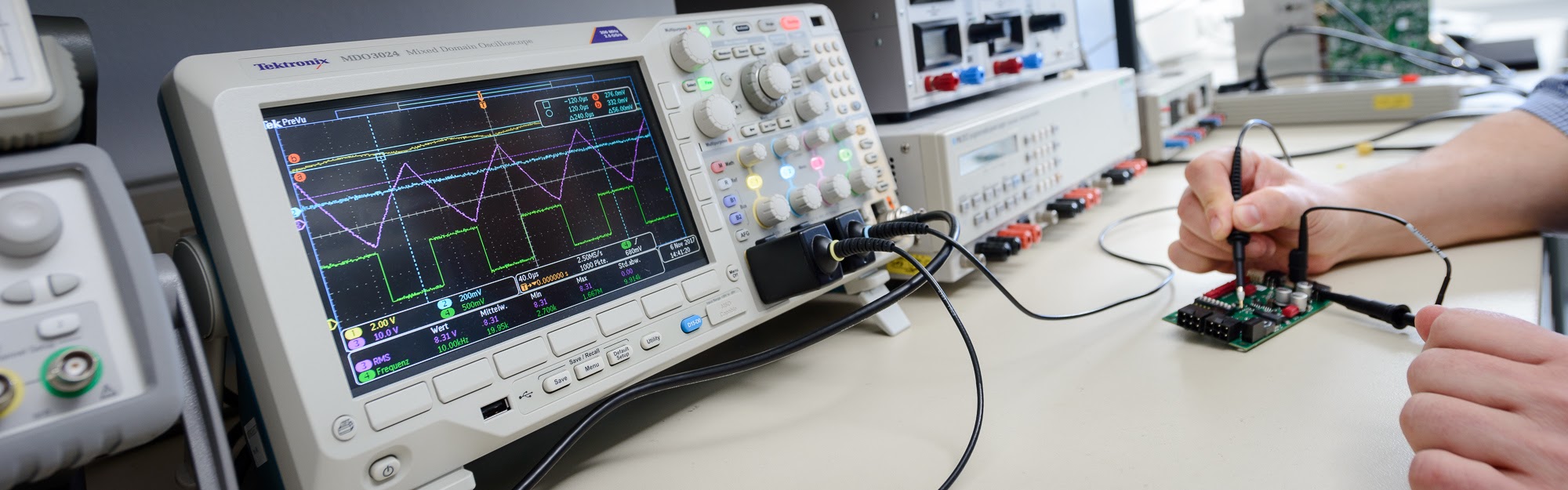 Electrical test laboratory