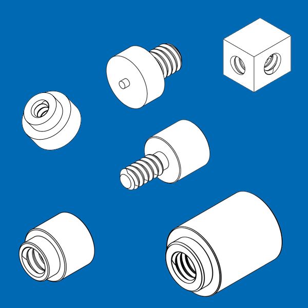 SMT Spacer, Spacer Studs, Soldernut